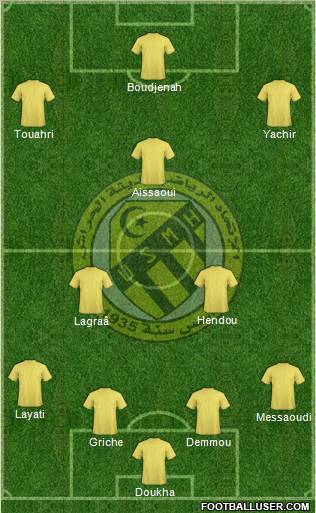 Union Sportive Madinet El-Harrach Formation 2011