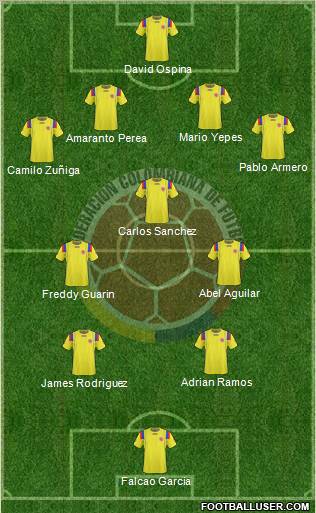 Colombia Formation 2011