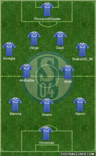 FC Schalke 04 Formation 2011