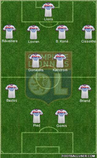 Olympique Lyonnais Formation 2011
