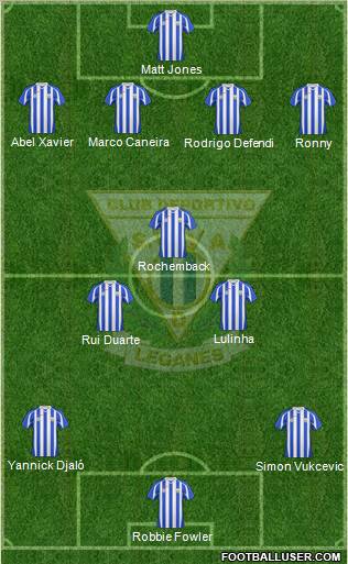 C.D. Leganés S.A.D. Formation 2011