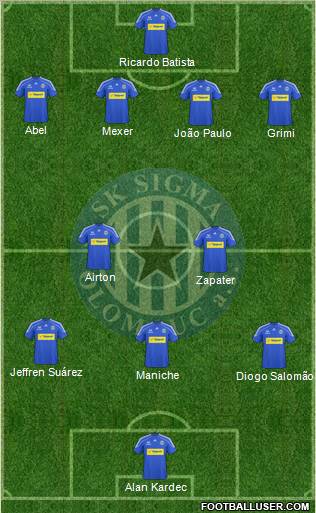 Sigma Olomouc Formation 2011