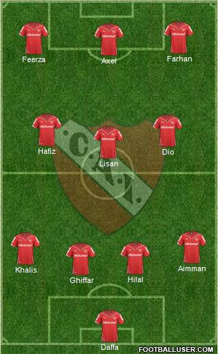 Independiente Formation 2011
