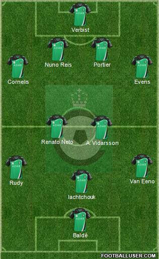 KSV Cercle Brugge Formation 2011