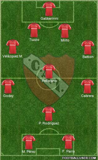 Independiente Formation 2011