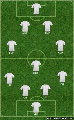 Pro Evolution Soccer Team Formation 2011
