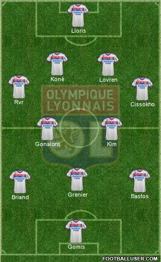 Olympique Lyonnais Formation 2011