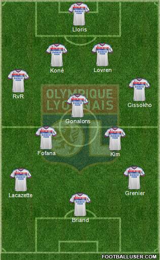 Olympique Lyonnais Formation 2011