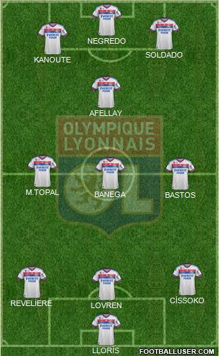 Olympique Lyonnais Formation 2011