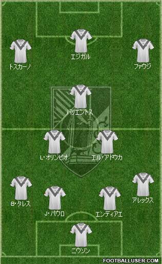Vitória Sport Club Formation 2011