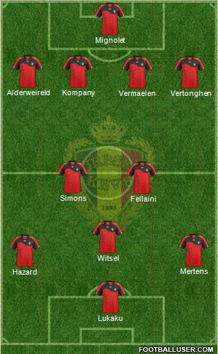 Belgium Formation 2011