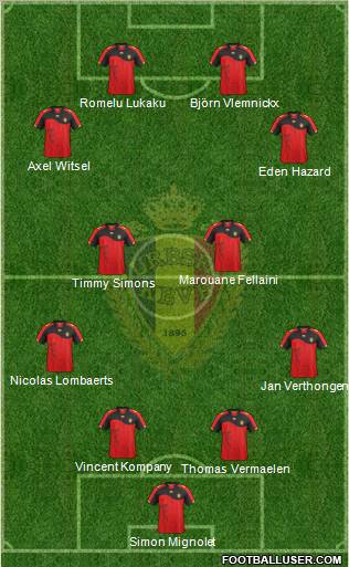 Belgium Formation 2011