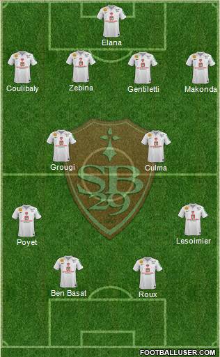 Stade Brestois 29 Formation 2011