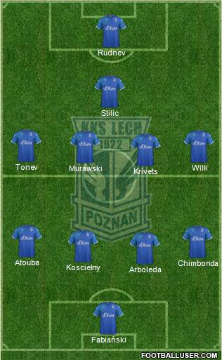 Lech Poznan Formation 2011