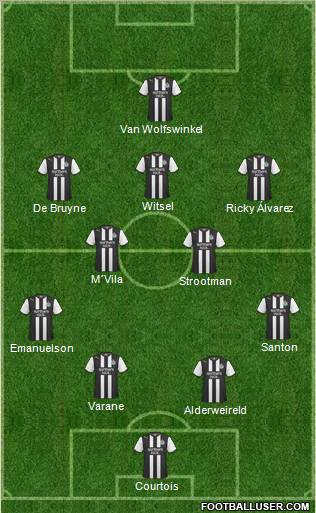 Newcastle United Formation 2011