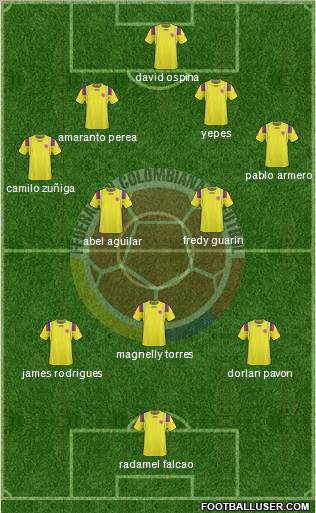 Colombia Formation 2011