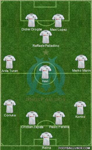 Olympique de Marseille Formation 2011
