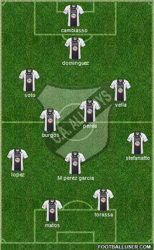 All Boys Formation 2011
