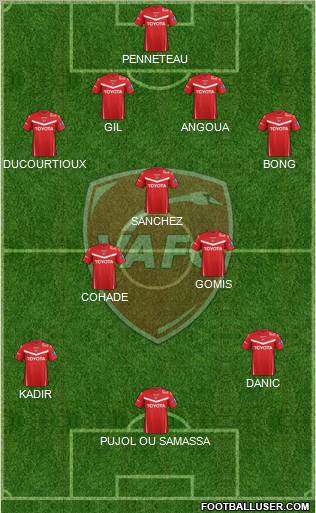 Valenciennes Football Club Formation 2011