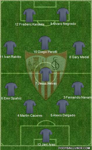 Sevilla F.C., S.A.D. Formation 2011