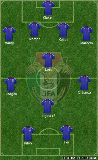 Japan Formation 2011