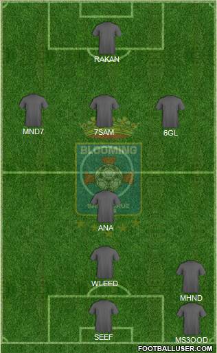 Blooming FC Formation 2011