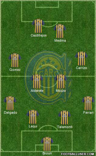 Rosario Central Formation 2011