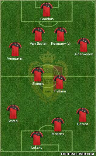 Belgium Formation 2011