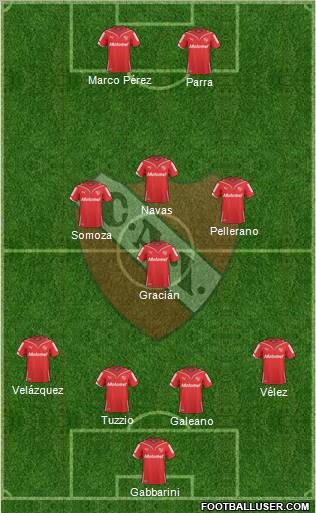 Independiente Formation 2011