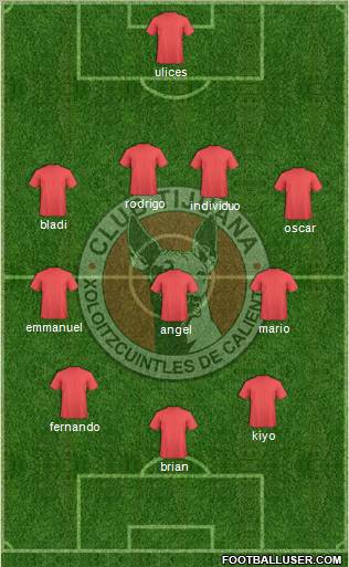 Xoloitzcuintles de Tijuana Formation 2011