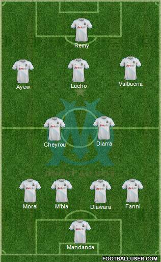Olympique de Marseille Formation 2011