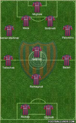 San Lorenzo de Almagro Formation 2011