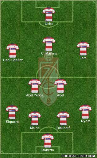 Granada C.F. Formation 2011