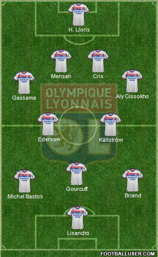 Olympique Lyonnais Formation 2011