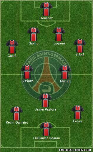 Paris Saint-Germain Formation 2011