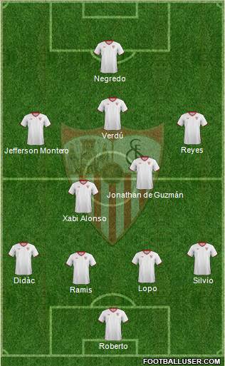 Sevilla F.C., S.A.D. Formation 2011