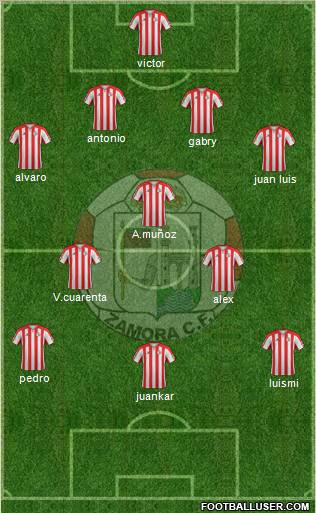 Zamora C.F. Formation 2011