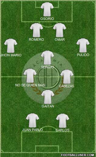 C Academia FC Formation 2011