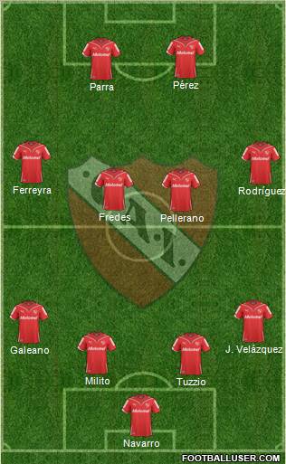 Independiente Formation 2011