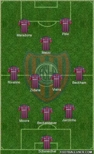 San Lorenzo de Almagro Formation 2011