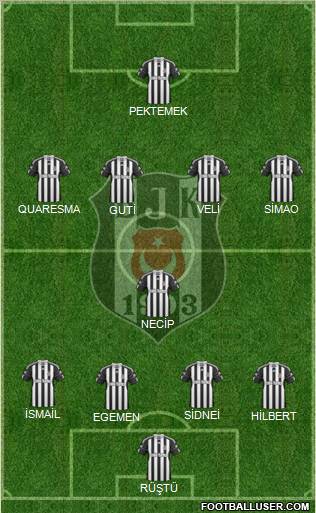 Besiktas JK Formation 2011