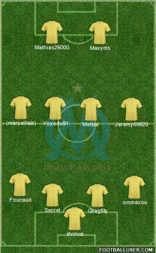 Olympique de Marseille Formation 2011