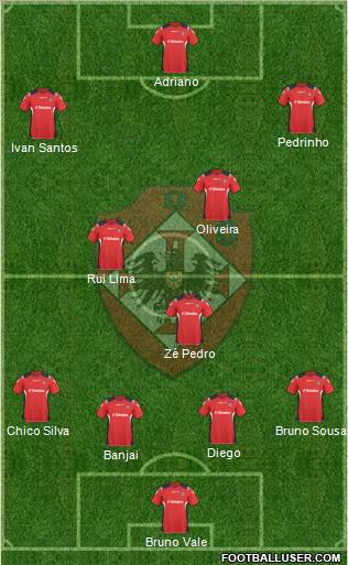 União Desportiva Oliveirense Formation 2011