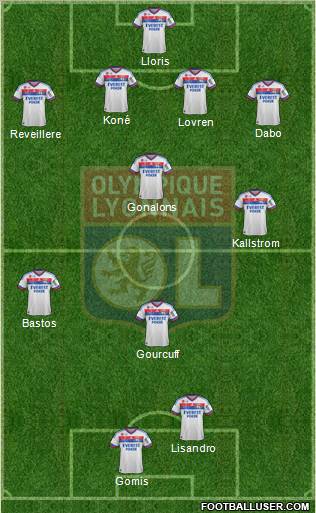 Olympique Lyonnais Formation 2011