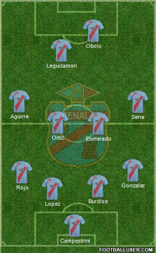 Arsenal de Sarandí Formation 2011