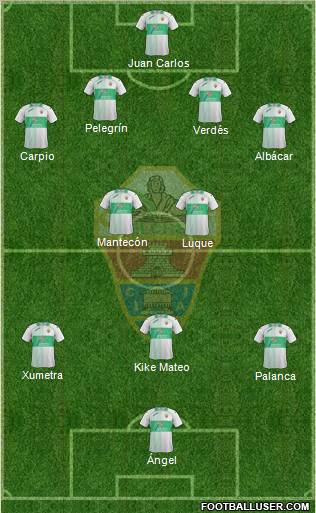 Elche C.F., S.A.D. Formation 2011