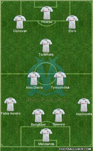 Olympique de Marseille Formation 2011