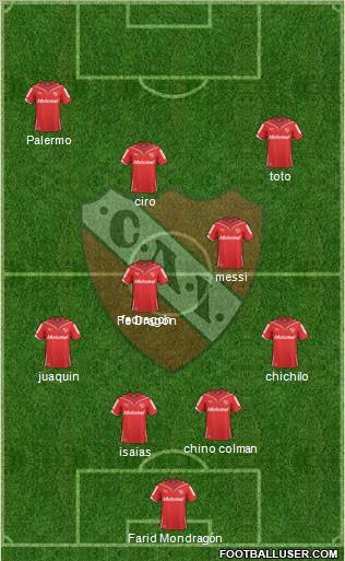Independiente Formation 2011