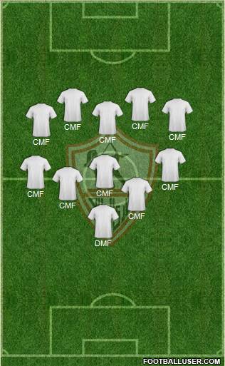 Zamalek Sporting Club Formation 2011