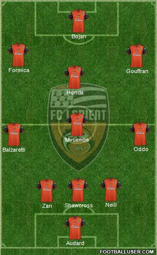 FC Lorient Bretagne Sud Formation 2011